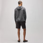 Soft Featherweight Cashmere Hoodie in Heather Grey | James Perse Los Angeles