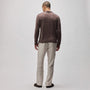 Soft Featherweight Cashmere Polo in Brownstone | James Perse Los Angeles