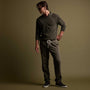 Slub Cotton Easy Pant in Ammo Pigment | James Perse Los Angeles