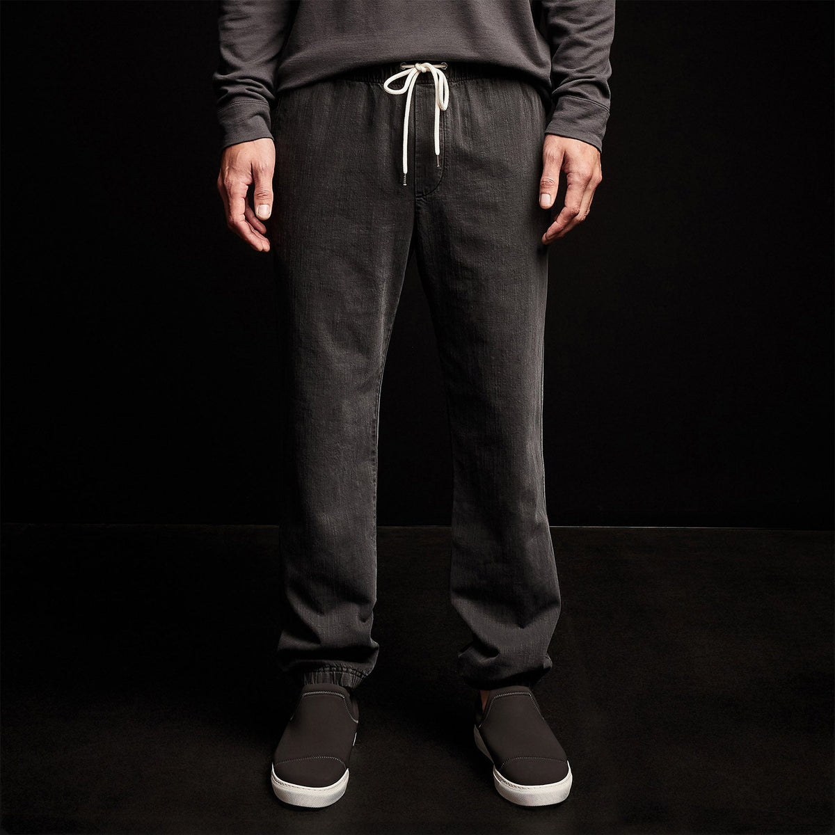 Slub Cotton Easy Pant in Magma Pigment | James Perse Los Angeles