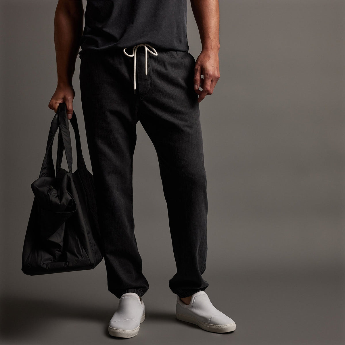Slub Cotton Easy Pant in Magma Pigment | James Perse Los Angeles