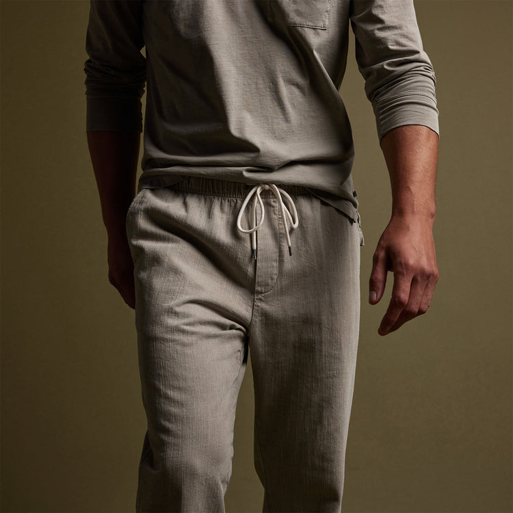Slub Cotton Easy Pant in Mineral Pigment | James Perse Los Angeles