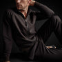 Piped Track Jacket - Chocolate | James Perse Los Angeles