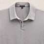 Performance Supima Pique Short Sleeve Polo in Concrete | James Perse Los Angeles
