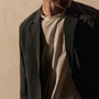 Cotton Poplin Blazer in Black | James Perse Los Angeles