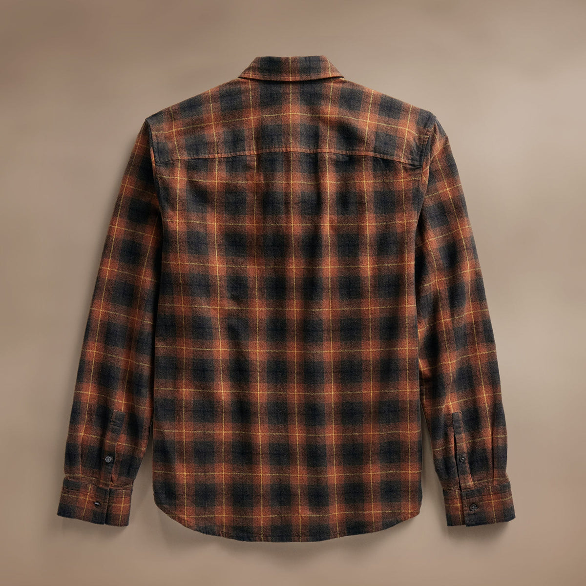 Plaid Flannel Shirt  in Amber Plaid | James Perse Los Angeles