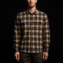 Plaid Flannel Shirt in Field | James Perse Los Angeles