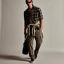 Plaid Flannel Shirt in Field | James Perse Los Angeles