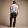Cotton Linen Poplin Pant in Black | James Perse Los Angeles