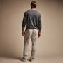 Cotton Linen Poplin Pant in Salt Pigment | James Perse Los Angeles
