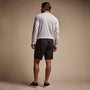 Cotton Linen Poplin Short in Black | James Perse Los Angeles
