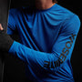 Long Sleeve Jersey Crew in Baltic Blue | James Perse Los Angeles