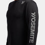 Y/OSEMITE Performance Ski Graphic Crew In Black | James Perse Los Angeles