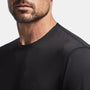 Y/OSEMITE Perforated Performance Crew In Black | James Perse Los Angeles