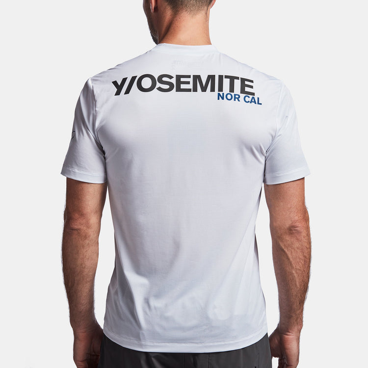 Y/OSEMITE Performance Nor Cal Graphic Tee In White | James Perse Los Angeles