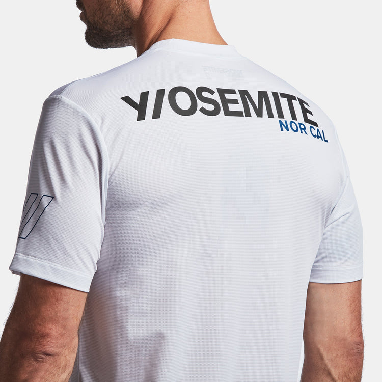 Y/OSEMITE Performance Nor Cal Graphic Tee In White | James Perse Los Angeles