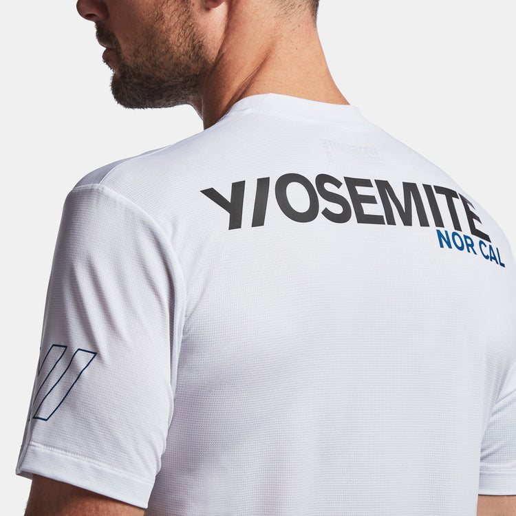 Y/OSEMITE Performance Nor Cal Graphic Tee In White | James Perse Los Angeles