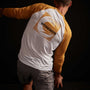 Y/OSEMITE Colorblock Performance Raglan - White/Solar | James Perse Los Angeles
