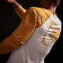 Y/OSEMITE Colorblock Performance Raglan - White/Solar | James Perse Los Angeles