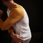 Y/OSEMITE Colorblock Performance Raglan - White/Solar | James Perse Los Angeles