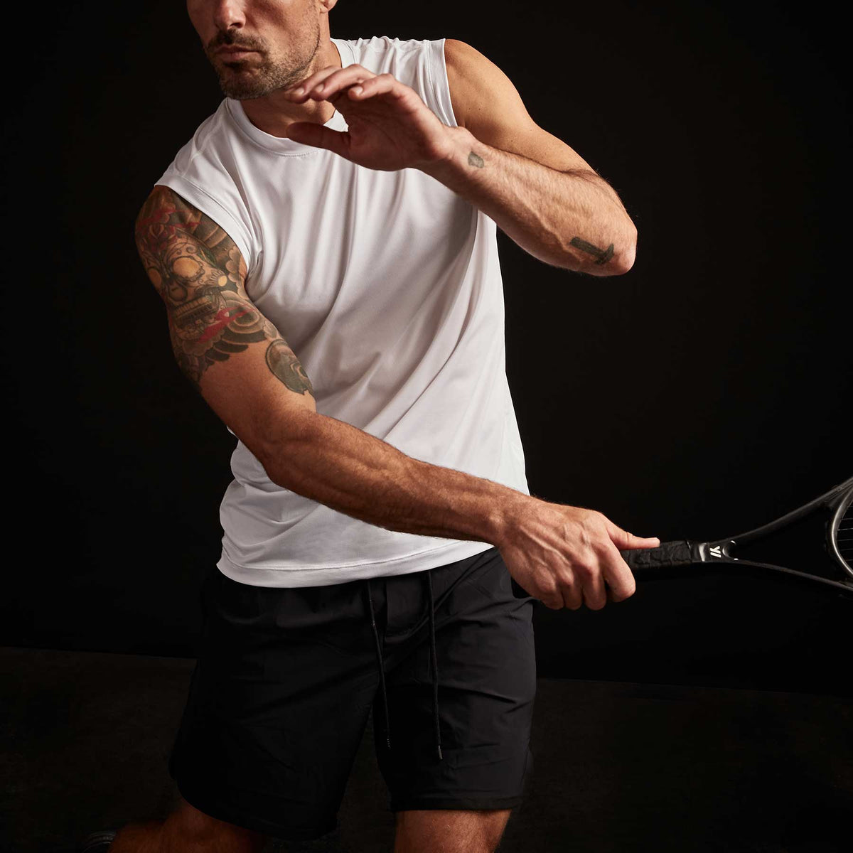 Y/OSEMITE Performance Shell Tank - White | James Perse Los Angeles