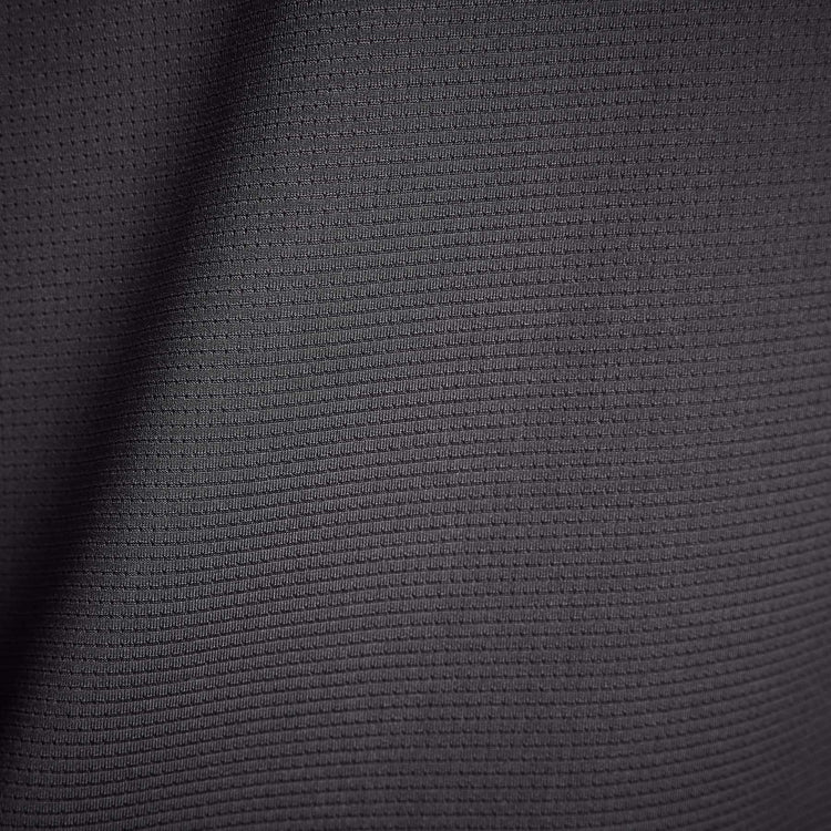 Two Tone Short Sleeve Raglan Crew in Slate/Black | James Perse Los Angeles