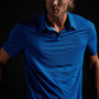 Performance Knit Polo in Baltic Blue | James Perse Los Angeles