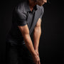 Performance Knit Polo in Slate | James Perse Los Angeles