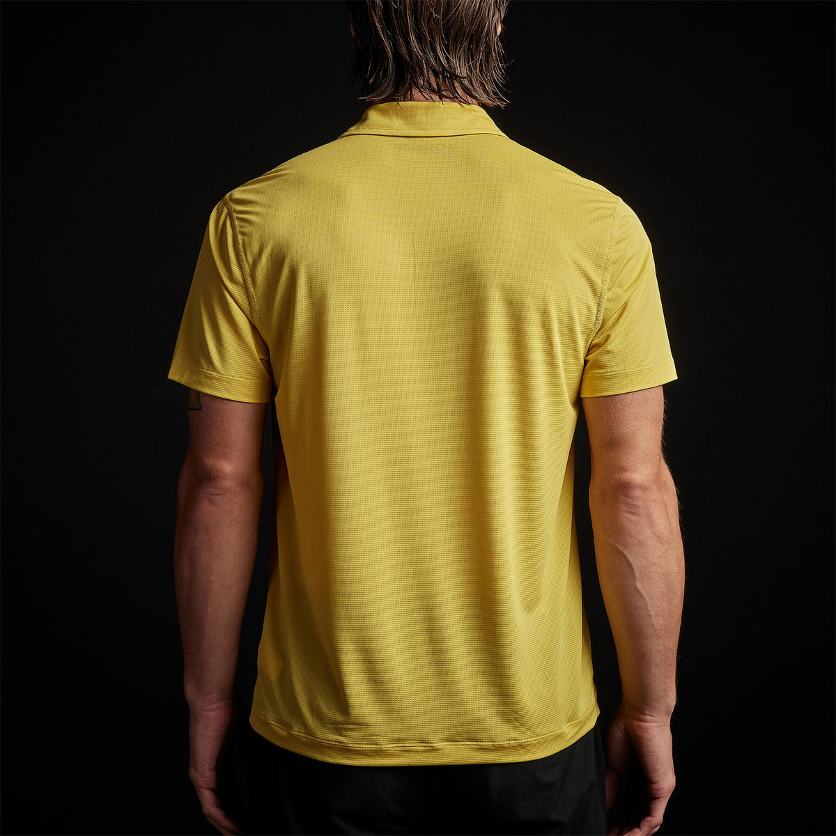 Performance Knit Polo in Zest | James Perse Los Angeles