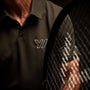 Y/OSEMITE Performance Pique Embroidered Polo - Dark Olive/Black | James Perse Los Angeles