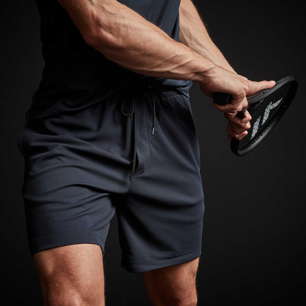 Mesh Performance Running Short in Navy | James Perse Los Angeles