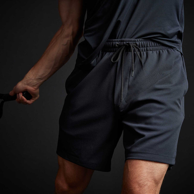 Mesh Performance Running Short in Navy | James Perse Los Angeles