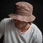 Parachute Poplin Bucket Hat in Malt Pigment | James Perse Los Angeles