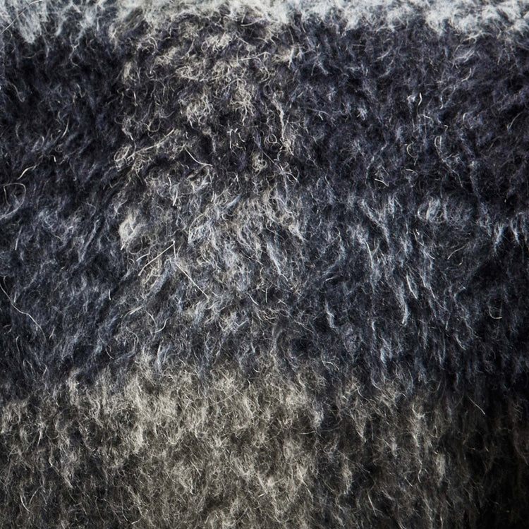 Sherpa Lined Plaid Zip Jacket in Breeze Plaid | James Perse Los Angeles