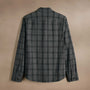 Poly Wool Twill Shirt Jacket  in Charcoal/Black | James Perse Los Angeles