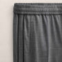 Wool Cashmere Flannel Side Piping Pant in Charcoal | James Perse Los Angeles FLAT