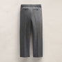 Wool Cashmere Flannel Side Piping Pant in Charcoal | James Perse Los Angeles FLAT