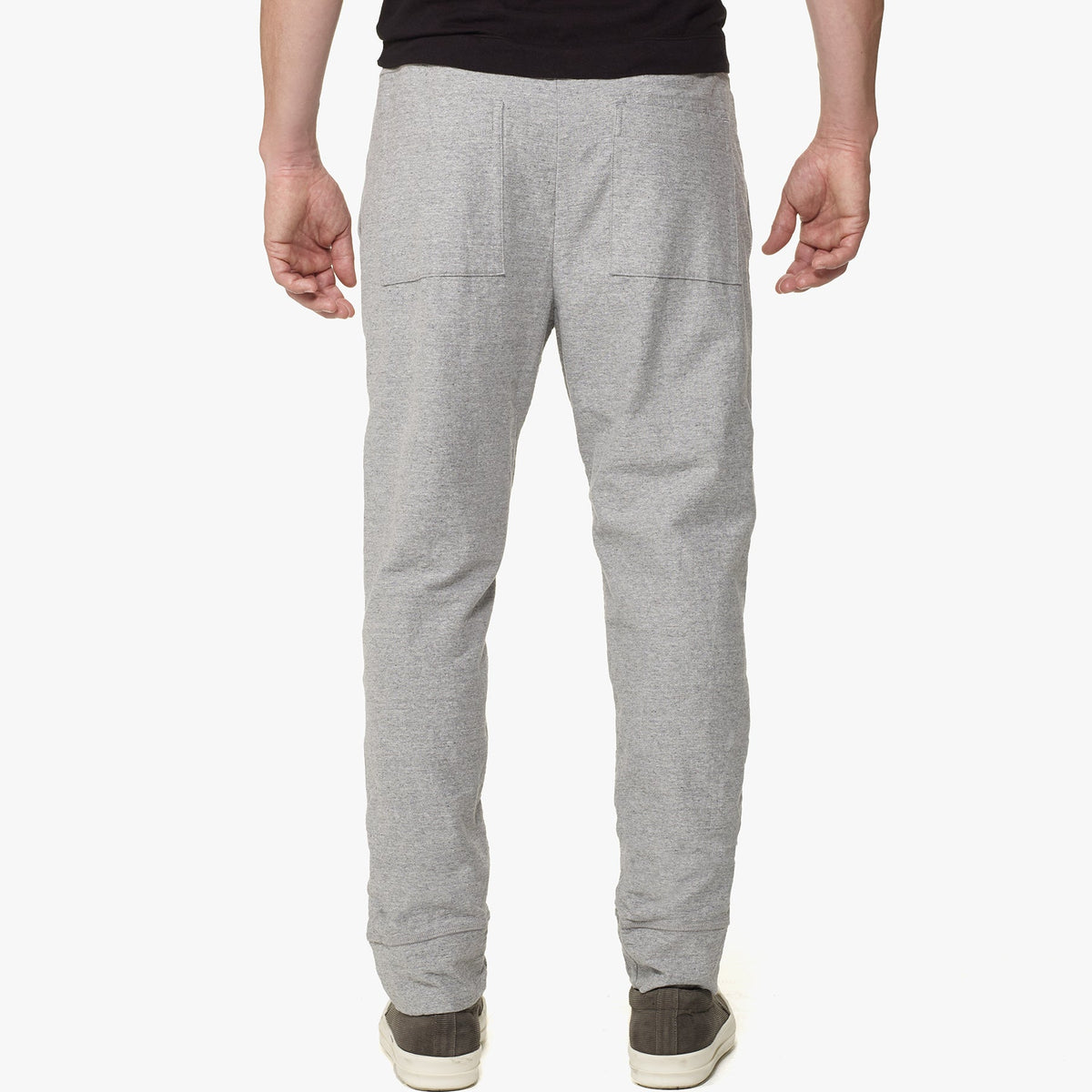 Stretch Textured Jsy Pant in Heather Grey | James Perse Los Angeles
