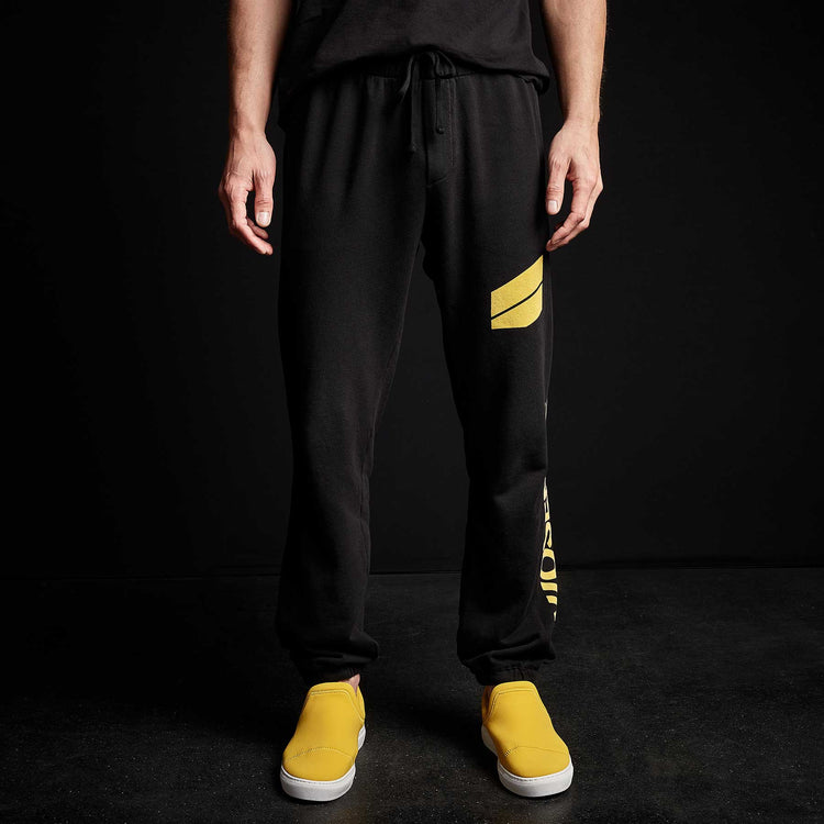 Y/OSEMITE French Terry Sweatpant in Black | James Perse Los Angeles