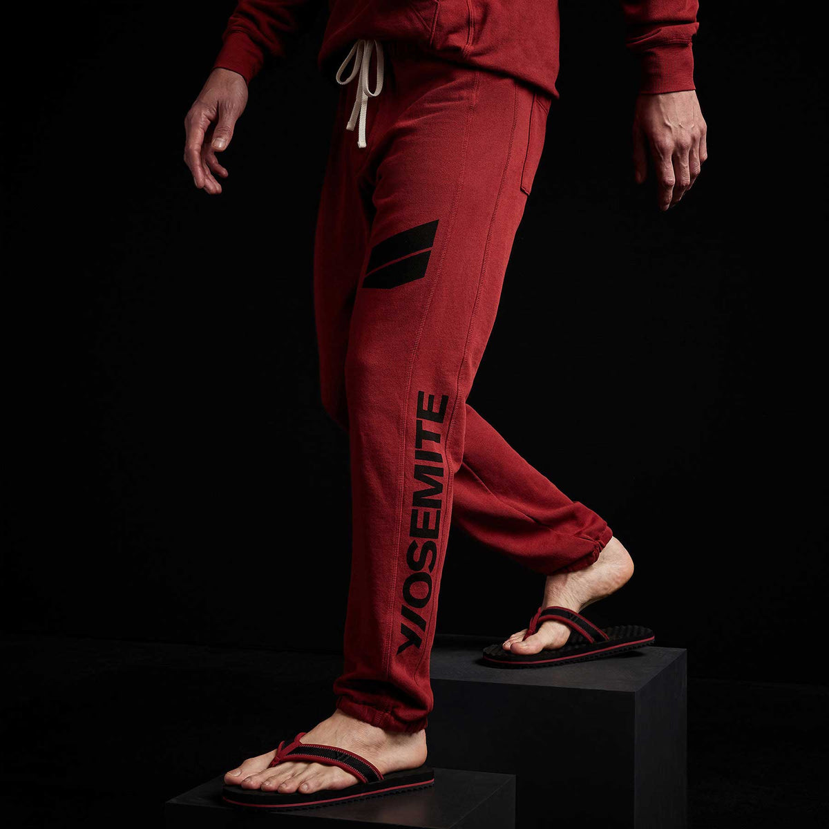 yosemite french terry sweatpant sunstone mqu1347kc | James Perse Los Angeles 