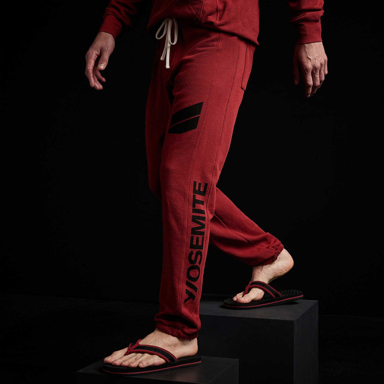 yosemite french terry sweatpant sunstone mqu1347kc | James Perse Los Angeles 