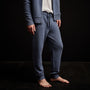 Recycled Cashmere Track Pant in Denim | James Perse Los Angeles