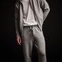 Recycled Cashmere Track Pant in Heather Grey | James Perse Los Angeles