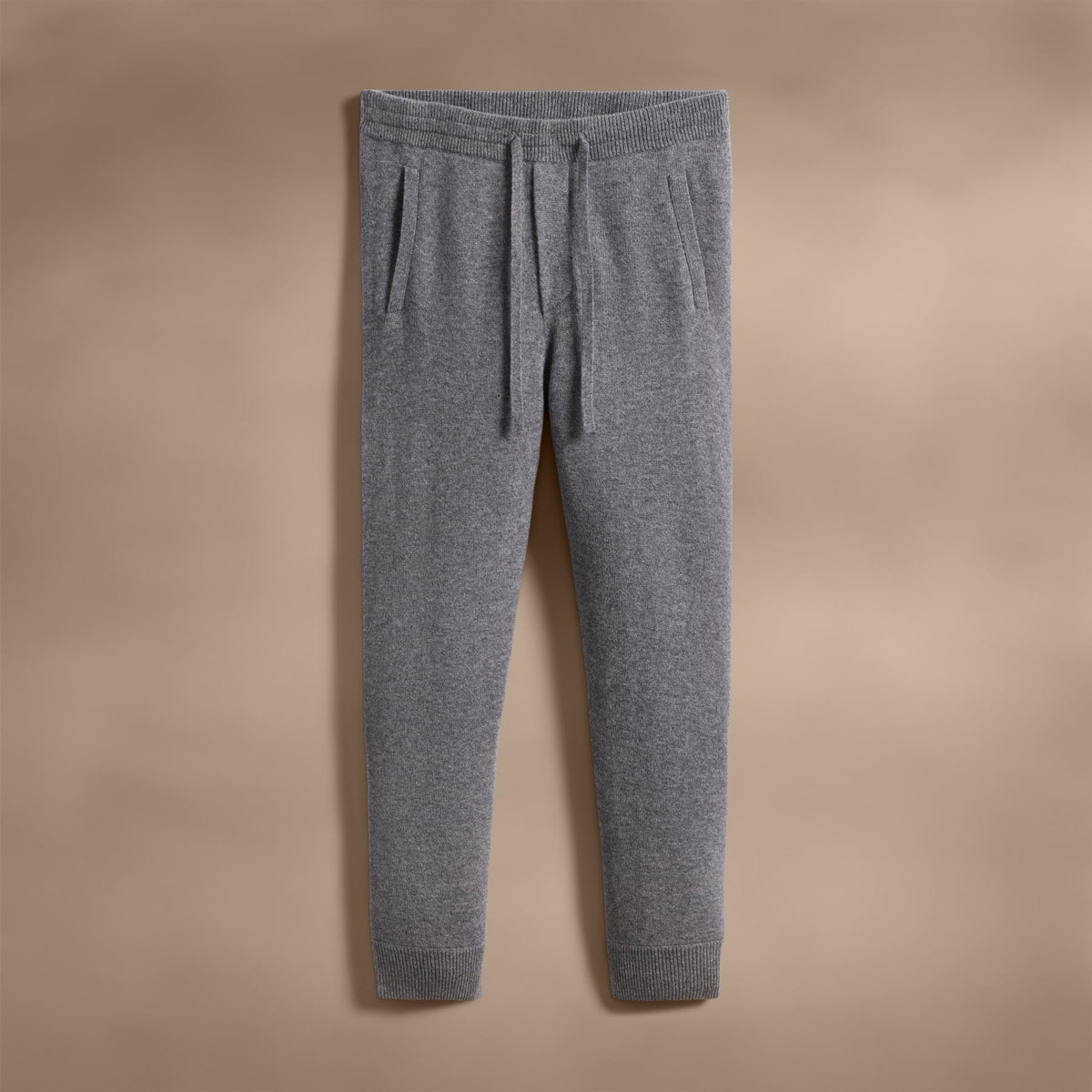 Recycled Cashmere Trucker Pant with Pockets in Heather Grey | James Perse Los Angeles