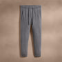 Recycled Cashmere Trucker Pant with Pockets in Heather Grey | James Perse Los Angeles