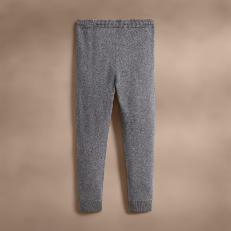 Recycled Cashmere Trucker Pant with Pockets in Heather Grey | James Perse Los Angeles