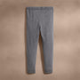 Recycled Cashmere Trucker Pant with Pockets in Heather Grey | James Perse Los Angeles