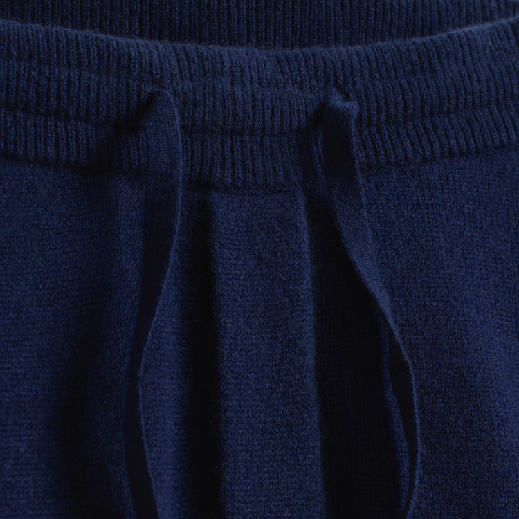 Recycled Cashmere Trucker Pant with Pockets in Royal Blue | James Perse Los Angeles