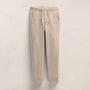 Recycled Cashmere Track Pant With Pockets in Stone | James Perse Los Angeles FLAT
