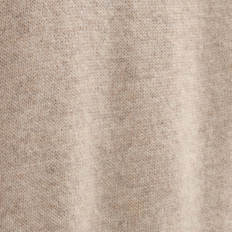 Recycled Cashmere Track Pant With Pockets in Stone | James Perse Los Angeles FLAT